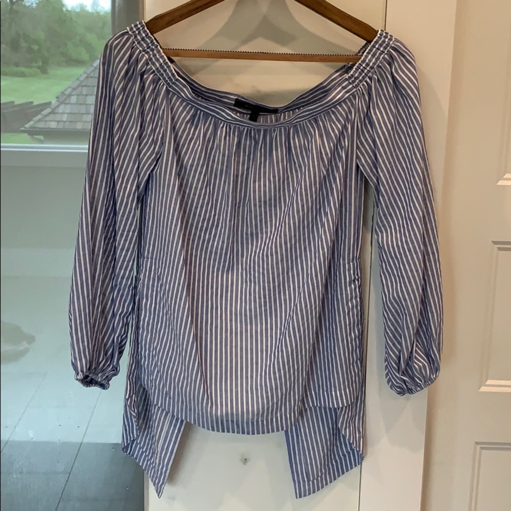 BCBGMaxazria Off-the-Shoulder Top